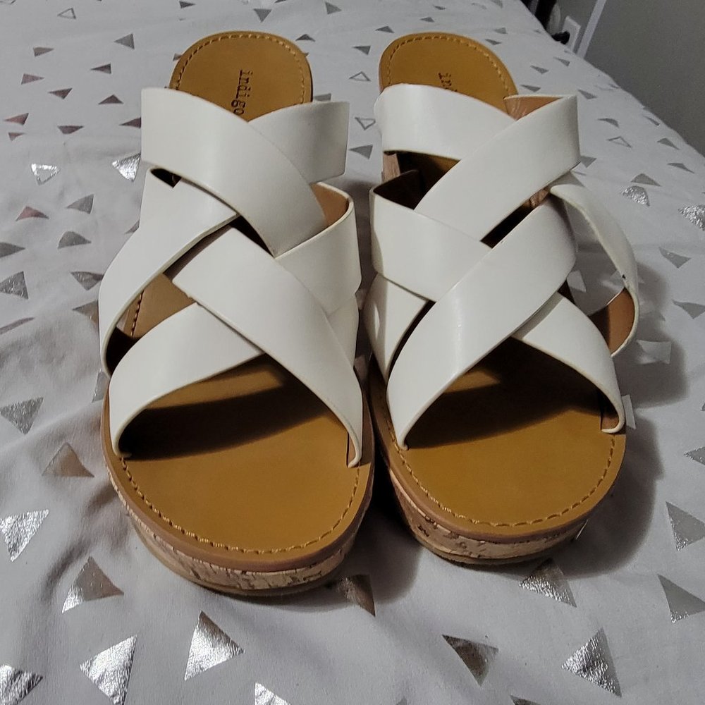 White Sandals